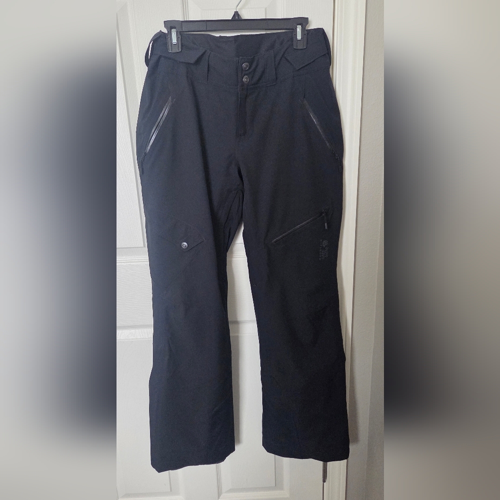 Mountain Hardwear Black Wmns Ski Pants Sz M NEW